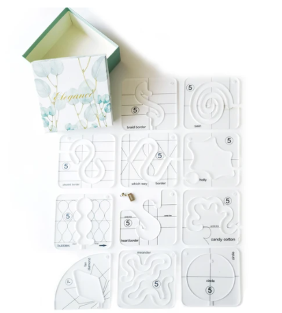  Free-Motion Garment Ruler Set 