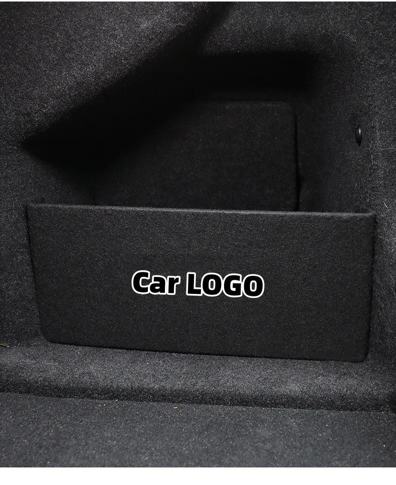 Car custom trunk side storage partitions(2PCS)