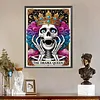 Diamond Painting -5D Full Round Drill Crown Skull(40x50cm)