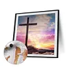 Cross-Paint by Numbers Acrylic Painting 20*20cm