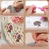 8 Pairs Girl Double Sided Diamond Painting Earrings Holiday Diamond Art Earrings