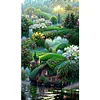 >SALE<Waterside Town 5D DIY Diamond Painting Kits Full Square Drill Wall Decor Craft