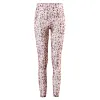 Men's mesh floral thin elastic high waist printed cropped pants