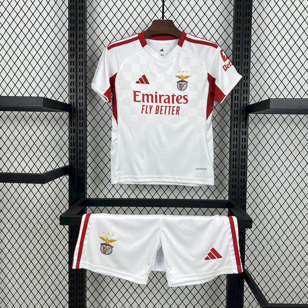 2025-2026 KIDS Benfica Third Away Football Shirt 1:1 Thai Quality Maxi Kit