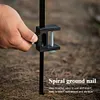 Camping Light Holder Aluminum Alloy Portable Lamp Bracket for Outdoor Garden BBQ