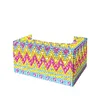 5D DIY Diamond Painting Handmade Crystal Square Tissue Box Kit (Lines)