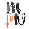 VR Gun Stock Compatible for Meta Quest 3S/3 Accessories VR Controller Stock Rifle Adapter with Shoulder Strap Enhance Real Feeling and Stability