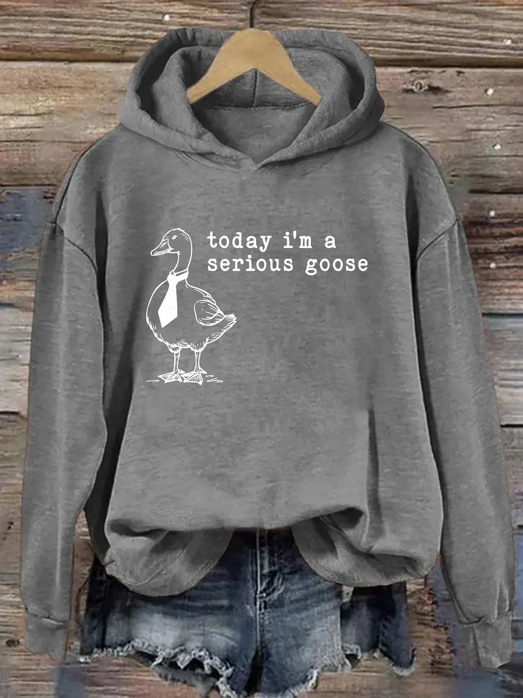Today I'm a Serious Goose Hoodie