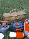 Camping Storage Bag Large Capacity Gas Canister Picnic Bag for Family Activities