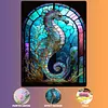 Glass Painting - 11CT/14CT Stamped Cross Stitch 40*40cm/55*40cm/50*65cm