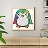 Penguin-14CT Stamped Cross Stitch Kit(14*15cm)
