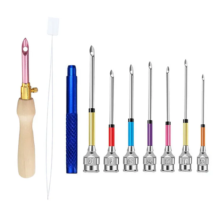 Embroidery Stitching Punch Needle Sewing Tool Set Poking Cross Stitch Kits gbfke