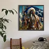 Indians nfl dallas cowboys-ronde drill diamond painting-40*40cm