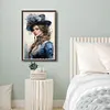 Diamond Painting-DIY Full Round Drill Lady(40*60CM)