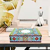(US Local)Diamond Painting Storage Box DIY 5D Diamond Painting Jewelry Box for Women (A)