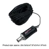 QRP15 1-30MHz Portable Mini ELF HF Antenna 50ohms Support 40M/20M/15M/10M