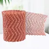 Copper Mesh Slug Repeller Rustproof Copper Net for Pest Control (12.7cmx3m)