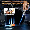 Butane Torch Lighter, Windproof Jet Flame, Refillable Culinary Blow Torch for Creme Brulee, BBQ, Baking, Soldering, Camping Outdoors