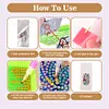 4pcs DIY Diamond Painting Wine Bag Kit Rhinestones Liquor Bottle Cover (Flower)