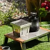 Small Stove Indoor And Outdoor Portable Foldable Stainless Steel Barbecue Stove
