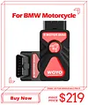WOYO CTB008 For BMW R1200 R1250 S100 R nine T All Motorcycle Diagnostic scanner, For Bluetooth 5.0 IOS/Android 64-bit Cellphone Tester for BMW Bike