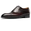 Handmade Formal Mens Captoe Leather Oxford Dress Shoes