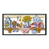 Kitchen-14CT Stamped Cross Stitch Kit(40*22cm)