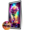 (US Local)Rose- Round AB Drills Diamond Painting(45x75cm)