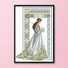 (Winter) (Counted/Stamped) 14CT Angel - Cross Stitch 36*52cm/14.17*20.47in(Brand)