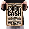 Johnny Cash - Vintage Metal Signs - 20*30cm/30*40cm - Music