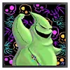 The Nightmare Before Christmas Uki Boogie - 11CT Stamped Cross Stitch 40*40cm/15.75*15.75in