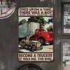 Truck - Vintage Metal Signs - 20*30cm/30*40cm