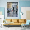 （2-Pack）Beautiful Street-Full Round Diamond Painting 30*40CM