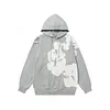 Unisex Denim Tears Loose Cotton Printed Long-Sleeve Hoodie Pants Sets