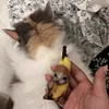 Vocable Banana Cat Crying Keychain Charm Bag Decor