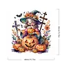 【Limited Stock Sale】Halloween Pumpkin Girl-Paint by Numbers Acrylic Painting 40*40CM