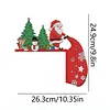 (US Local)DIY Xmas Diamond Art Door Frame Decoration Door Corner Pendants for Feiend Gifts