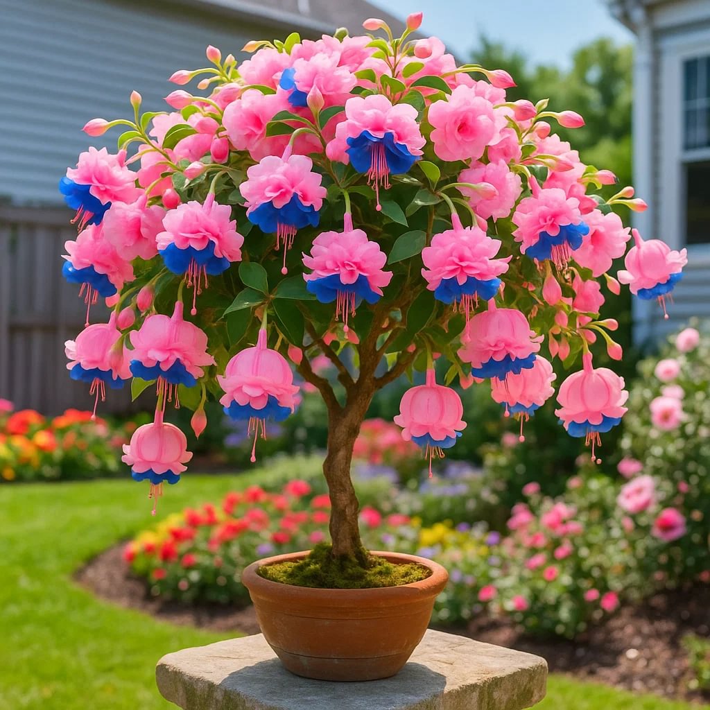 Ruby-🔔Double Fuchsia Bulbs