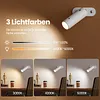 Wireless Desk Lamp Portable Magnetic Detachable LED Book Lamp Dimmable Touch Desk Lamp Magnetic 360&deg; Adjustable Reading Lamp Wall Lamp Desk Lamp