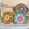 3pcs DIY Datura Diamond Painting Makeup Mirror Portable Kits