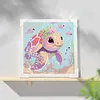 >SALE<5D DIY Full Round Drill Diamond Painting Sea Turtles Home Decor Art Craft15x15cm