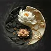 Lotus-11CT Stamped Cross Stitch Kit(40*40cm)