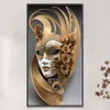 Mask-11CT Stamped Cross Stitch 40*70cm (Big Size)