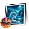 Licorne - perceuse ronde peinture diamant - 40*40cm