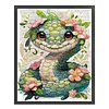 Snake-14CT Stamped Cross Stitch 40*51cm/15.75*20.08in