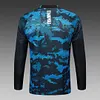 Joyfball 2024/2025 Napoli Half-Pull Training Suit Black Football Shirt 1:1 Thai Quality