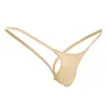  Men's Low-Rise Underwear G-String Underpants Thong Back Open Plus Size Bikini Bulge Pouch Underwear