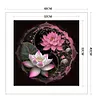 Lotus-11CT Stamped Cross Stitch Kit(40*40cm)
