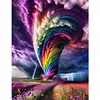 Colorful Clouds-Full Round Diamond Painting 50*60CM