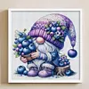 Blueberry Gnome - 11CT Stamped Cross Stitch - 45*45cm